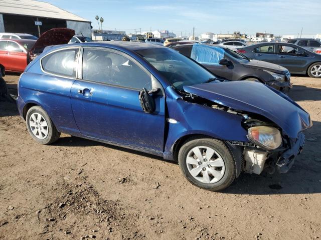 KMHCM3AC6BU195752 - 2011 HYUNDAI ACCENT GL BLUE photo 4