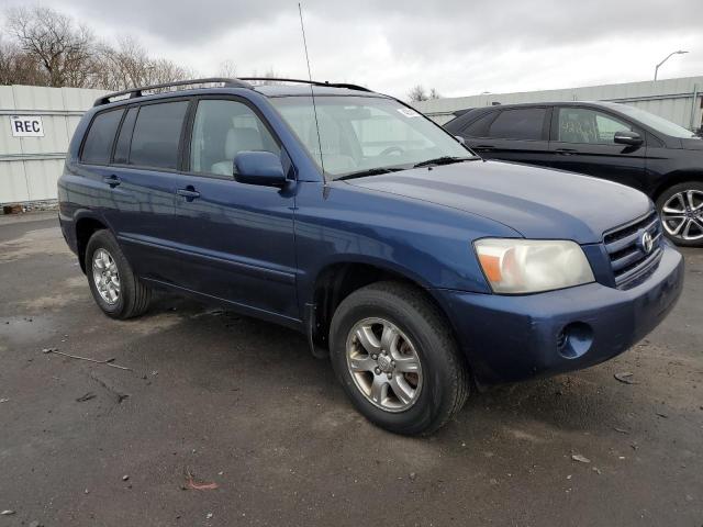 JTEEP21A170229099 - 2007 TOYOTA HIGHLANDER SPORT BLUE photo 4