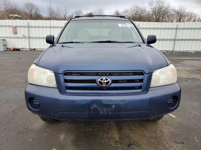 JTEEP21A170229099 - 2007 TOYOTA HIGHLANDER SPORT BLUE photo 5