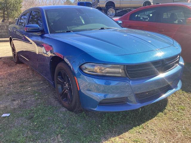 2C3CDXBGXLH133230 - 2020 DODGE CHARGER SXT BLUE photo 1