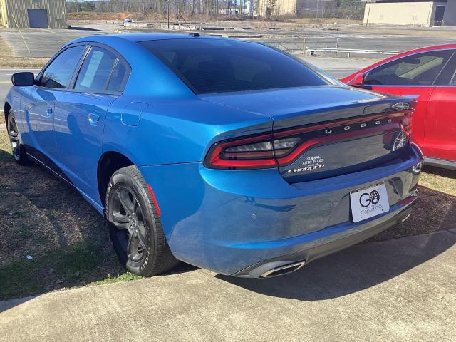 2C3CDXBGXLH133230 - 2020 DODGE CHARGER SXT BLUE photo 3