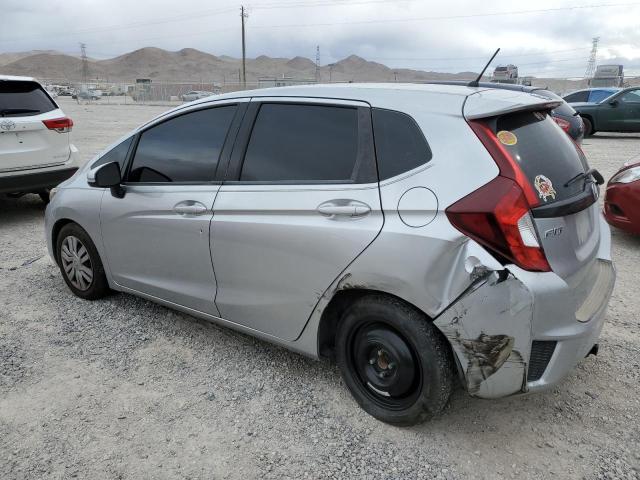 JHMGK5H53GX045911 - 2016 HONDA FIT LX SILVER photo 2