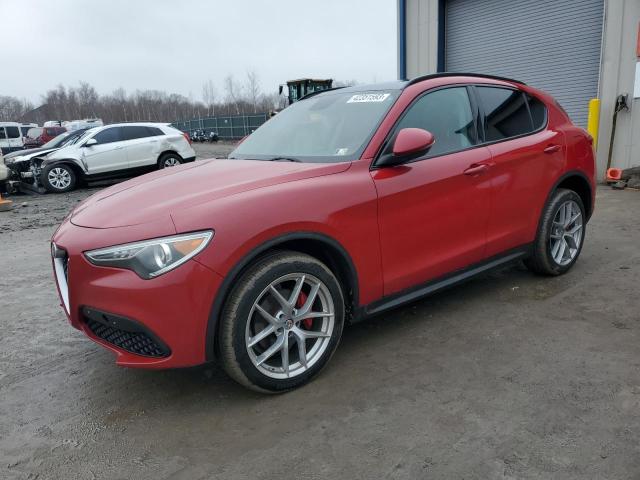 ZASFAKPN9J7B93303 - 2018 ALFA ROMEO STELVIO SPORT RED photo 1