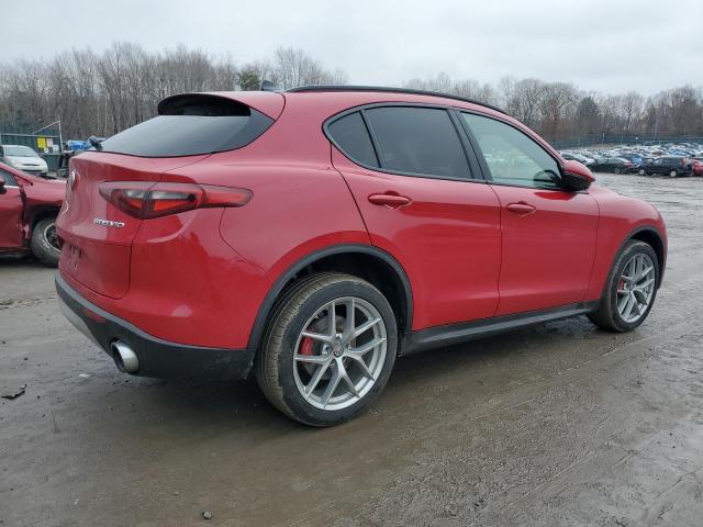 ZASFAKPN9J7B93303 - 2018 ALFA ROMEO STELVIO SPORT Красный фото 3