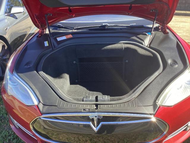 5YJSA1H16EFP60189 - 2014 TESLA MODEL S წითელი ფოტო 7