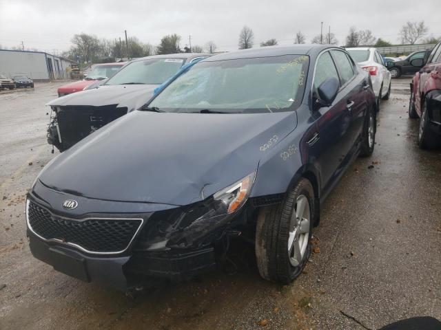 KNAGM4A71F5597917 - 2015 KIA OPTIMA LX BLUE photo 2