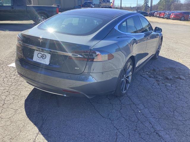 5YJSA1H16EFP33333 - 2014 TESLA MODEL S ვერცხლისფერი ფოტო 4