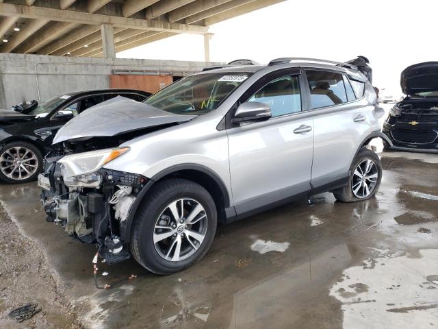 2T3WFREV0JW444462 - 2018 TOYOTA RAV4 ADVENTURE SILVER photo 1