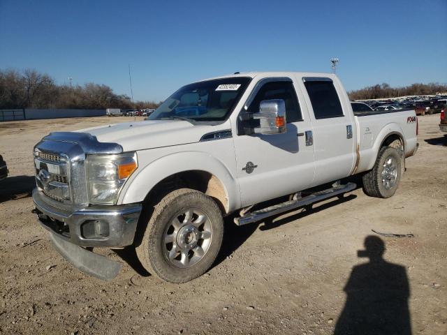 1FT7W2BT8CEA31682 - 2012 FORD F250 SUPER WHITE photo 1