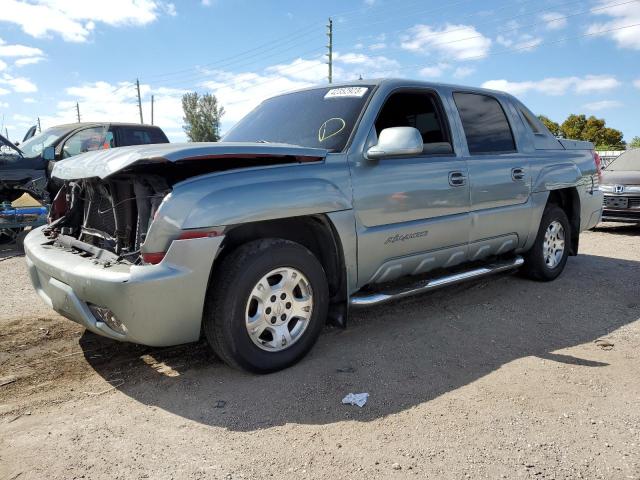 3GNEC13T32G115545 - 2002 CHEVROLET AVALANCHE C1500 GRAY photo 1