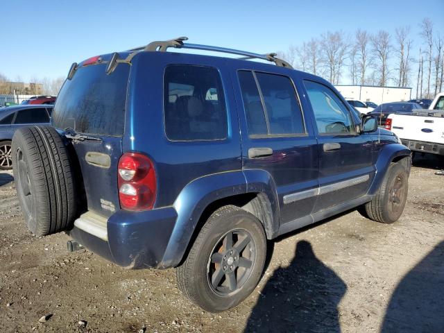 1J4GL58K55W595581 - 2005 JEEP LIBERTY LIMITED BLUE photo 3