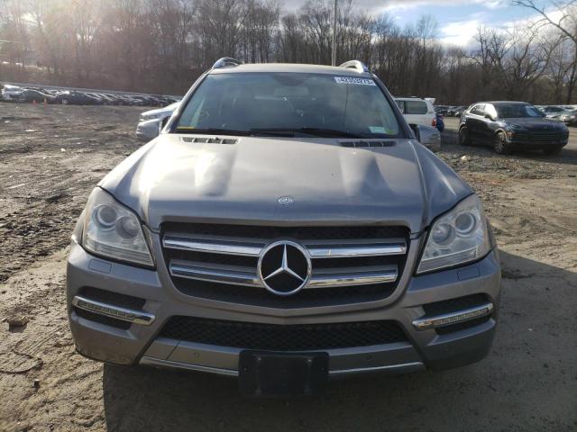 4JGBF7BE3CA762175 - 2012 MERCEDES-BENZ GL 450 4MATIC GRAY photo 5