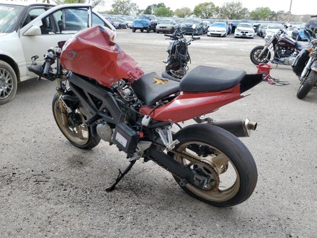 JS1VP53B682100464 - 2008 SUZUKI SV650 A RED photo 3