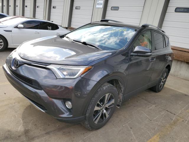 JTMWFREV8JJ742160 - 2018 TOYOTA RAV4 ADVENTURE GRAY photo 1