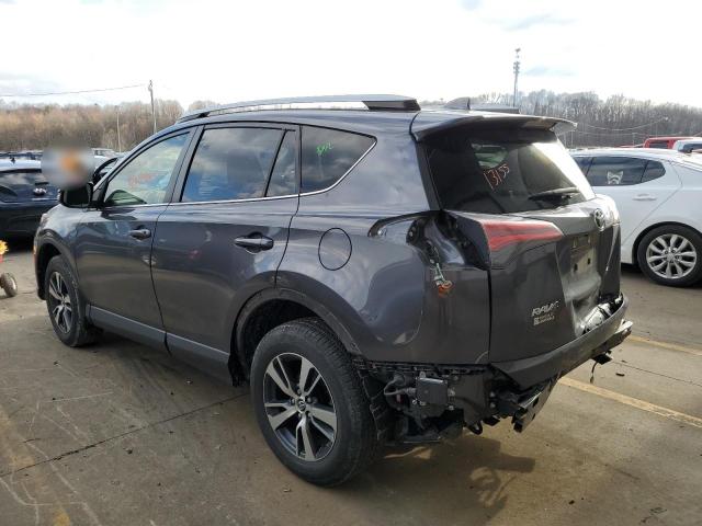 JTMWFREV8JJ742160 - 2018 TOYOTA RAV4 ADVENTURE GRAY photo 2