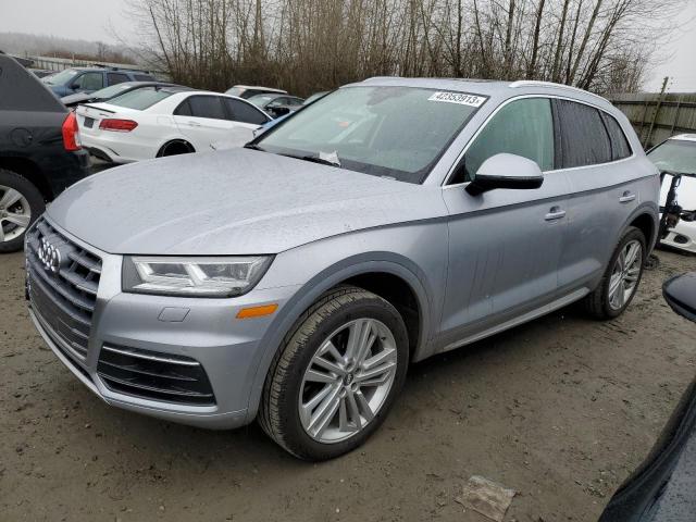 WA1CNAFY6J2129460 - 2018 AUDI Q5 PRESTIGE SILVER photo 1