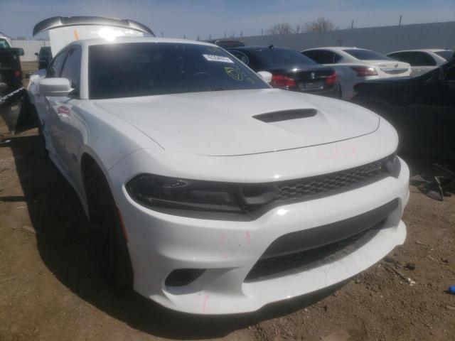 2C3CDXGJ7LH255208 - 2020 DODGE CHARGER SCAT PACK WHITE photo 1
