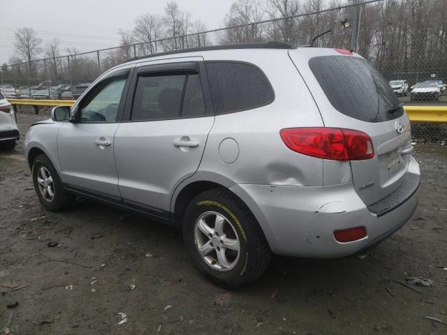 5NMSG13D78H173910 - 2008 HYUNDAI SANTA FE GLS SILVER photo 2