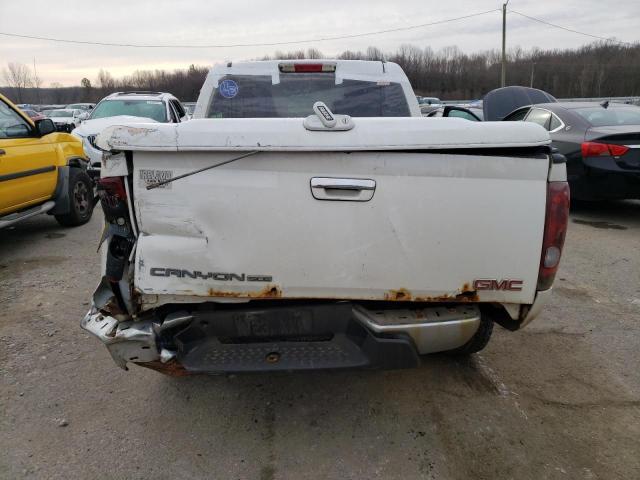 1GTDT13E898151513 - 2009 GMC CANYON WHITE photo 6