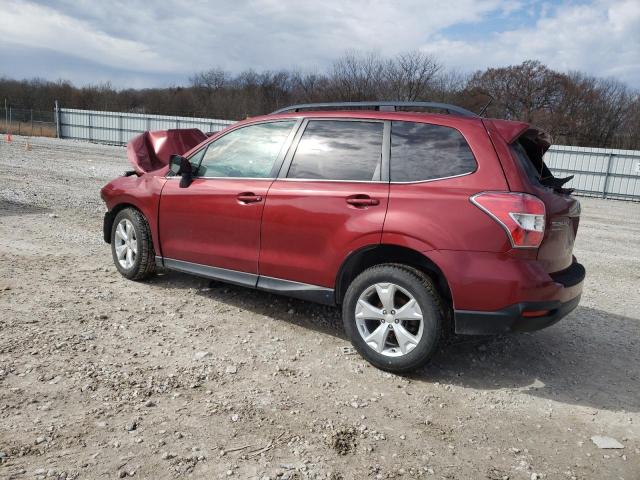 JF2SJAHC0EH467262 - 2014 SUBARU FORESTER 2.5I LIMITED MAROON photo 2