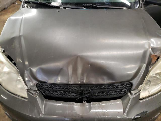 2T1KR32E27C660341 - 2007 TOYOTA COROLLA MA XR GRAY photo 11