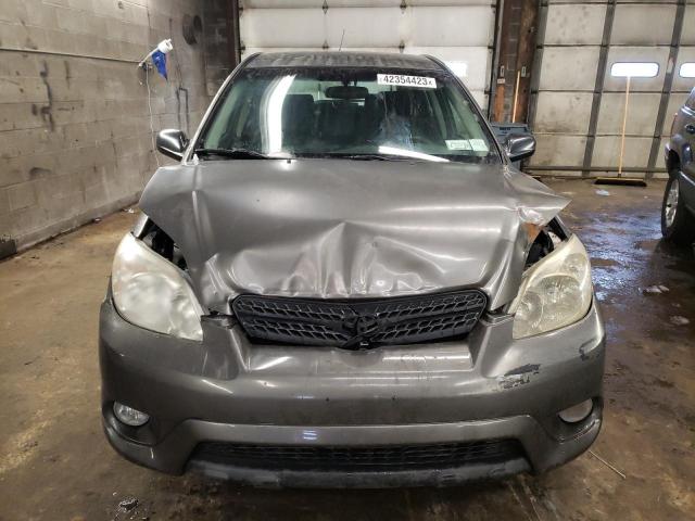 2T1KR32E27C660341 - 2007 TOYOTA COROLLA MA XR GRAY photo 5
