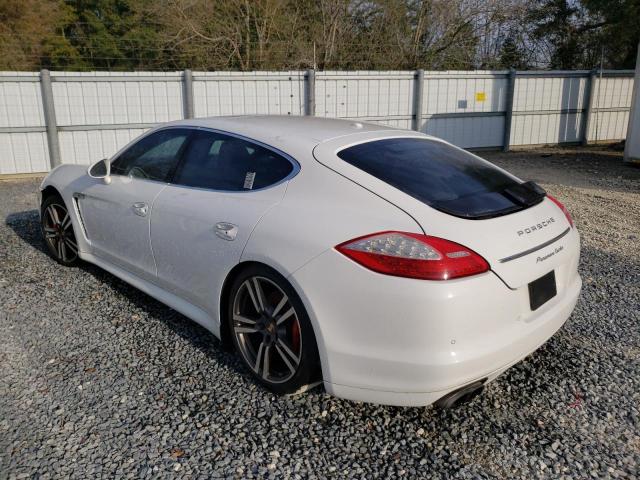 WP0AC2A71BL090778 - 2011 PORSCHE PANAMERA TURBO WHITE photo 2