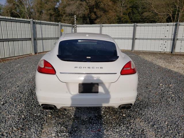 WP0AC2A71BL090778 - 2011 PORSCHE PANAMERA TURBO WHITE photo 6