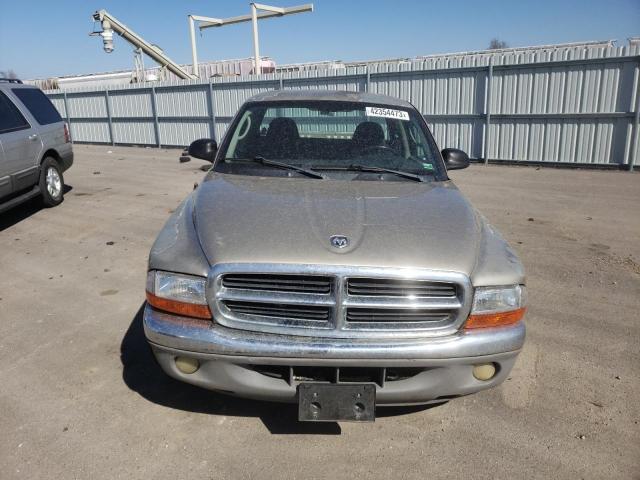 1B7GL42X32S586384 - 2002 DODGE DAKOTA SLT TAN photo 5