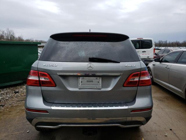 4JGDA5HB3EA412797 - 2014 MERCEDES-BENZ ML 350 4MATIC GRAY photo 6