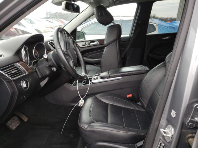 4JGDA5HB3EA412797 - 2014 MERCEDES-BENZ ML 350 4MATIC GRAY photo 7
