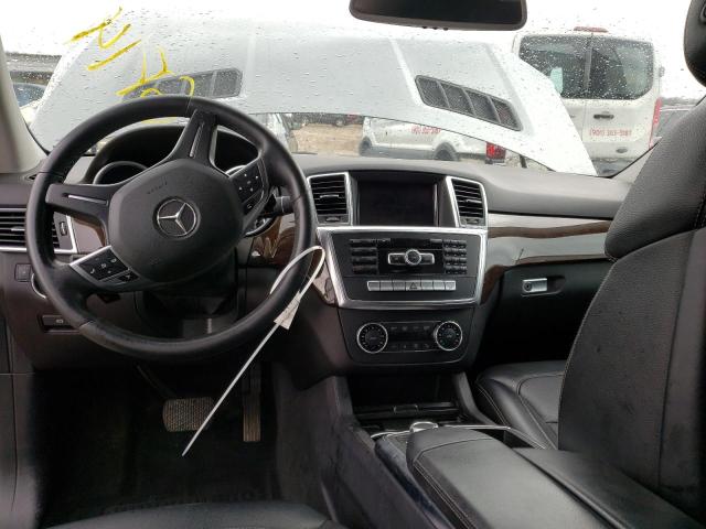 4JGDA5HB3EA412797 - 2014 MERCEDES-BENZ ML 350 4MATIC GRAY photo 8