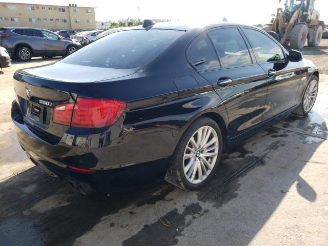 WBAFR9C59BC617603 - 2011 BMW 550 I BLACK photo 3