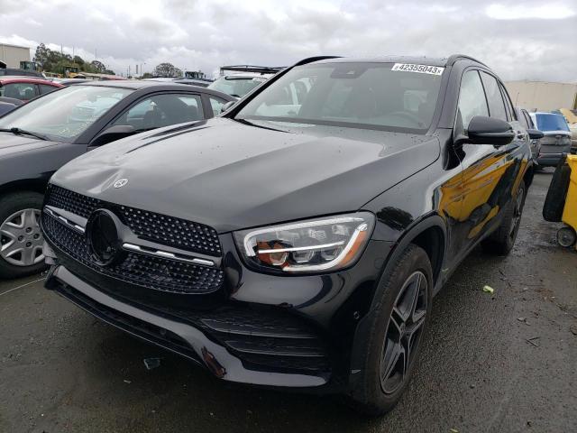 W1N0G8EB7NV347719 - 2022 MERCEDES-BENZ GLC 300 4MATIC BLACK photo 1