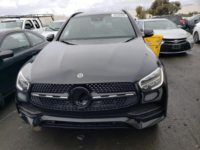 W1N0G8EB7NV347719 - 2022 MERCEDES-BENZ GLC 300 4MATIC BLACK photo 5