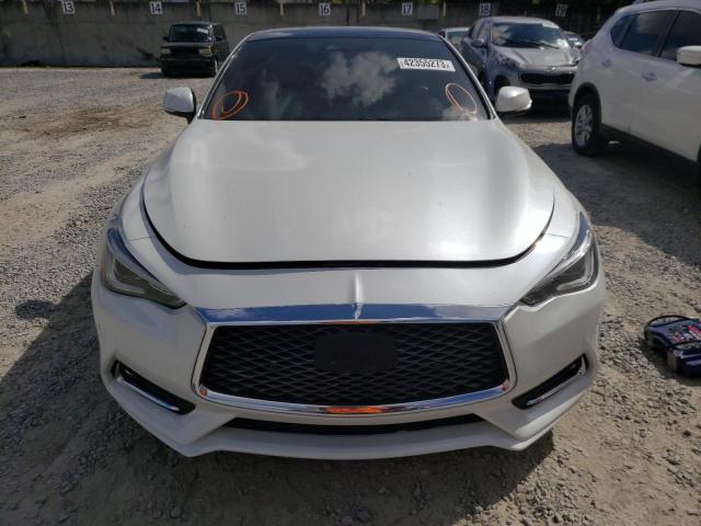 JN1EV7EK4HM362124 - 2017 INFINITI Q60 PREMIUM WHITE photo 5