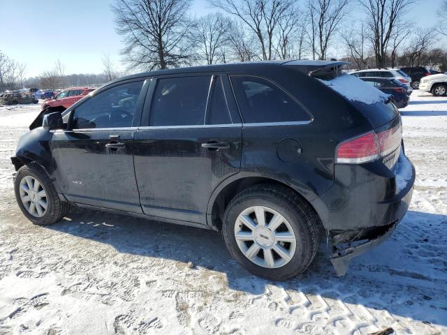 2LMDU88C58BJ24004 - 2008 LINCOLN MKX BLACK photo 2
