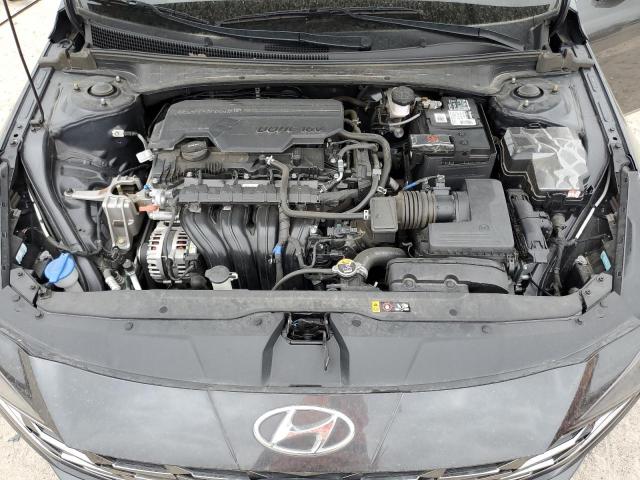 5NPLP4AG9MH018694 - 2021 HYUNDAI ELANTRA LIMITED GRAY photo 11