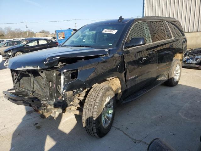 1GNSKBKC5KR365785 - 2019 CHEVROLET TAHOE K1500 LT BLACK photo 1