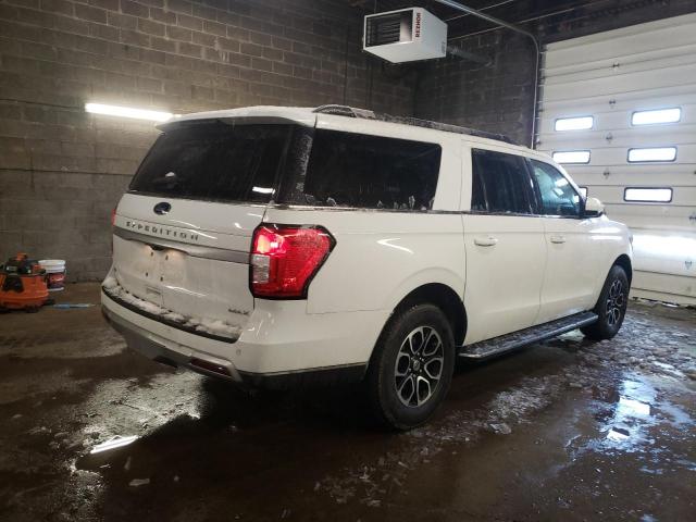 1FMJK1JT2NEA27350 - 2022 FORD EXPEDITION MAX XLT WHITE photo 3