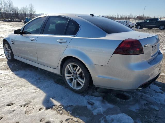 6G2ER57759L231118 - 2009 PONTIAC G8 SILVER photo 2
