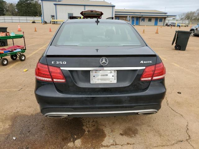 WDDHF8JB4EA783945 - 2014 MERCEDES-BENZ E 350 4MATIC BLACK photo 6