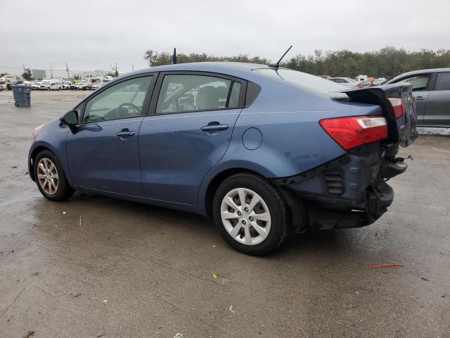KNADM4A3XG6612006 - 2016 KIA RIO LX BLUE photo 2