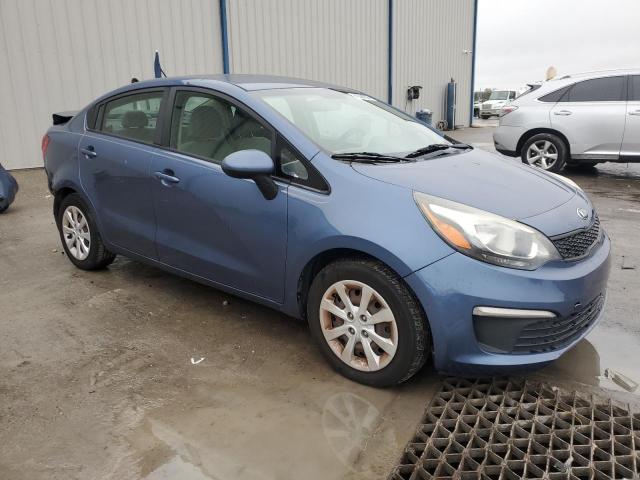KNADM4A3XG6612006 - 2016 KIA RIO LX BLUE photo 4