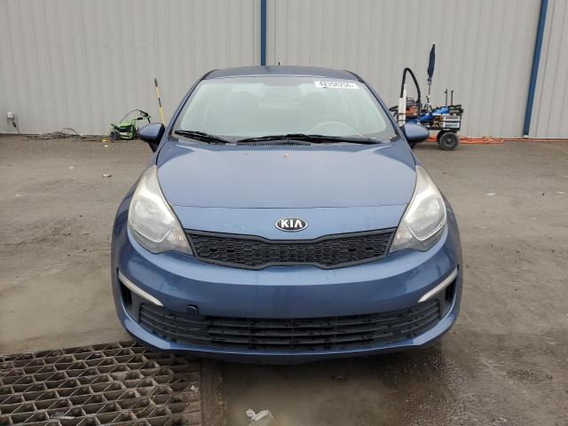 KNADM4A3XG6612006 - 2016 KIA RIO LX BLUE photo 5