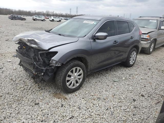 KNMAT2MV5HP515141 - 2017 NISSAN ROGUE S GRAY photo 1