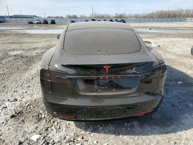 5YJSA1E23LF364019 - 2020 TESLA MODEL S أسود صورة 6