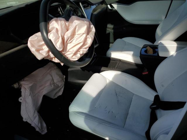 5YJSA1E23LF364019 - 2020 TESLA MODEL S أسود صورة 7