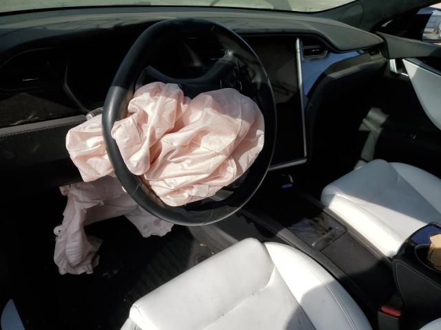 5YJSA1E23LF364019 - 2020 TESLA MODEL S أسود صورة 8