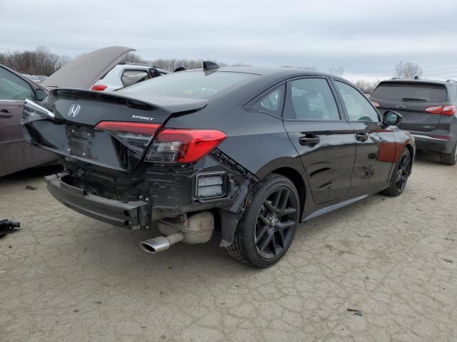 2HGFE2F58RH583843 - 2024 HONDA CIVIC SPORT BLACK photo 3